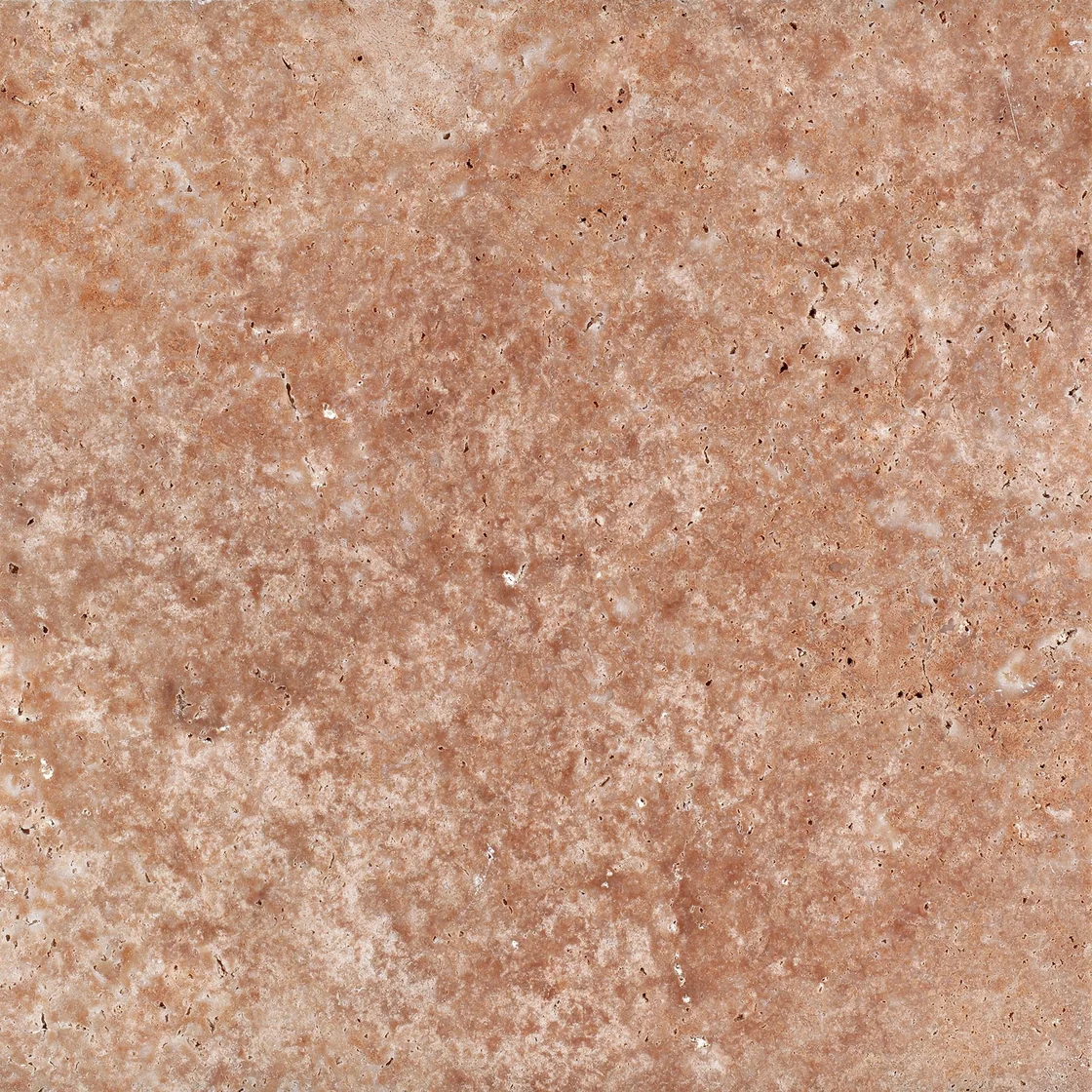 Pink Travertine | travertine tile Pink Travertine travertine tile — soft rose and pale cream tones, a softly mottled pattern with small pale mineral flecks