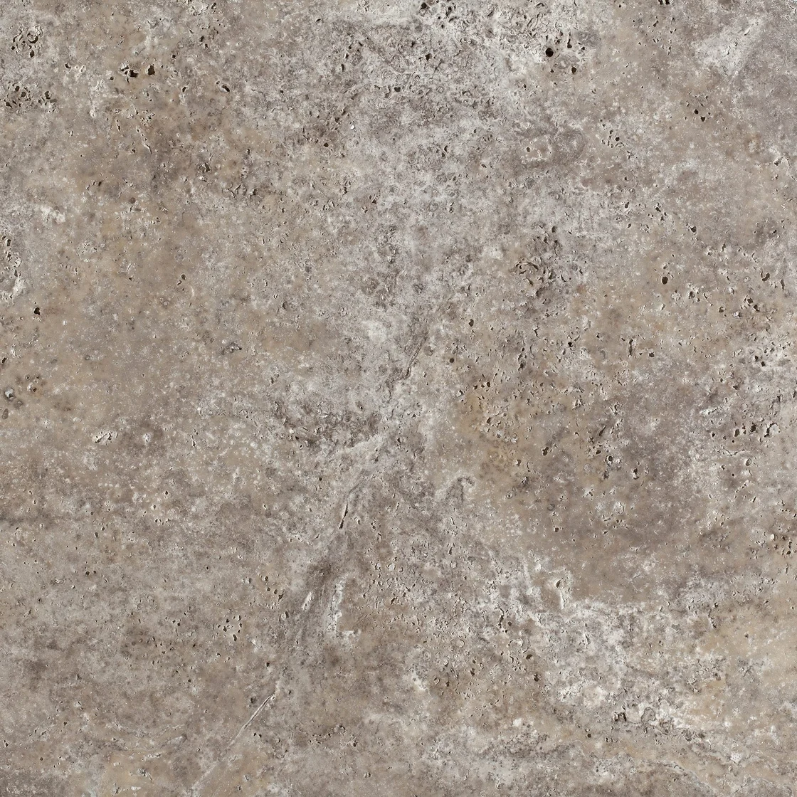 Silver Travertine (Cross Cut) | travertine tile Silver Travertine (Cross Cut) travertine tile — pale silver-grey and cream tones, cloud-like cross-cut areas and small tonal islands
